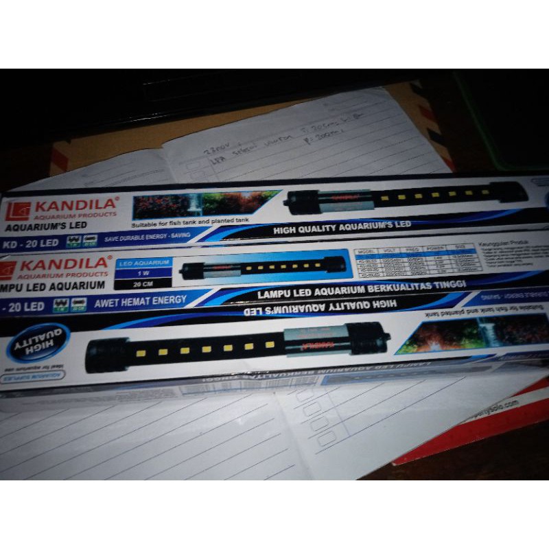 LAMPU AQUARIUM 20CM