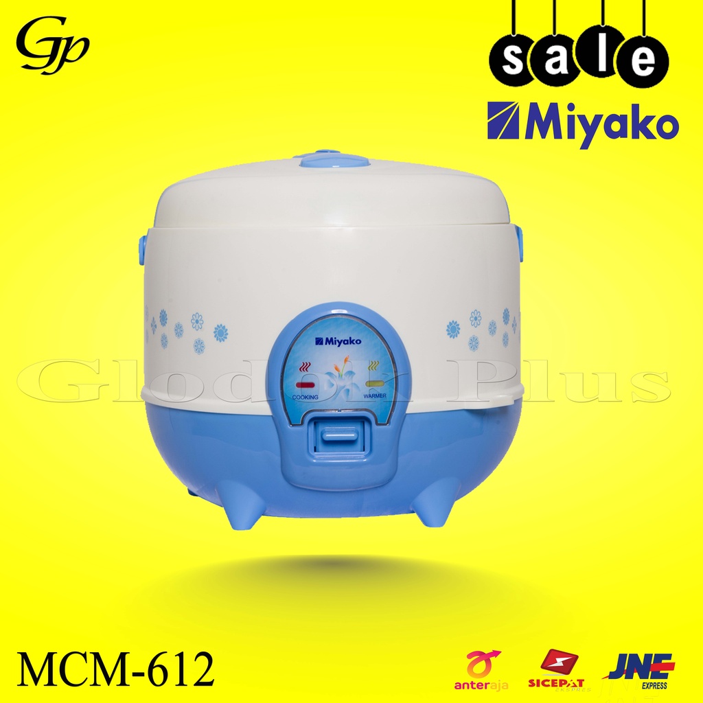 Miyako MCM-612 rice cooker 1.2 liter magic com kecil 1.2l mcm612