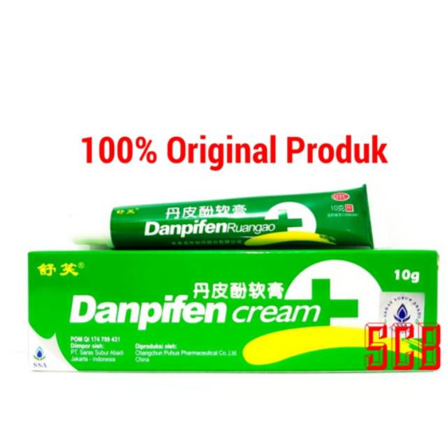 Danpifen Cream - Obat Salep Gatal-gatal, Gigitan Serangga,Eksim, Dermatitis