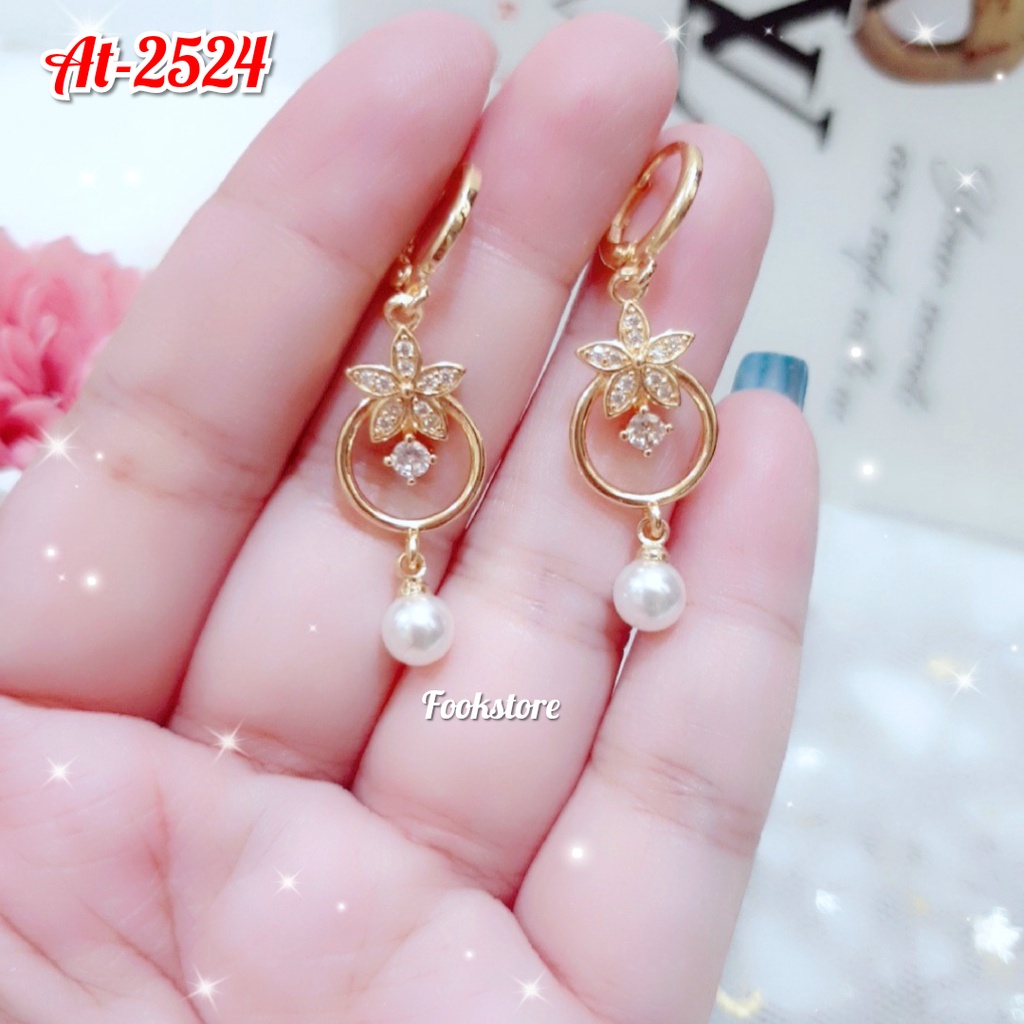 BARU Xuping Jewelry Anting Wanita Giwang Mata Swarovski / Anting Tusuk-AT-2524