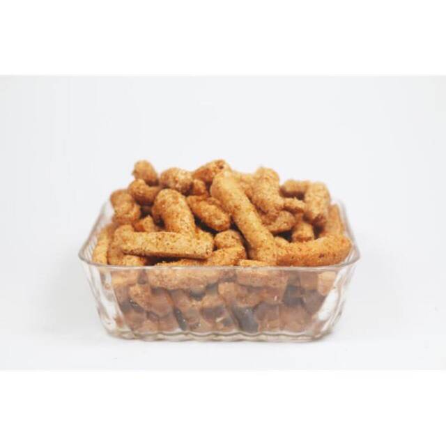 

Snack baso goreng iris panjang original dan pedas 100gr