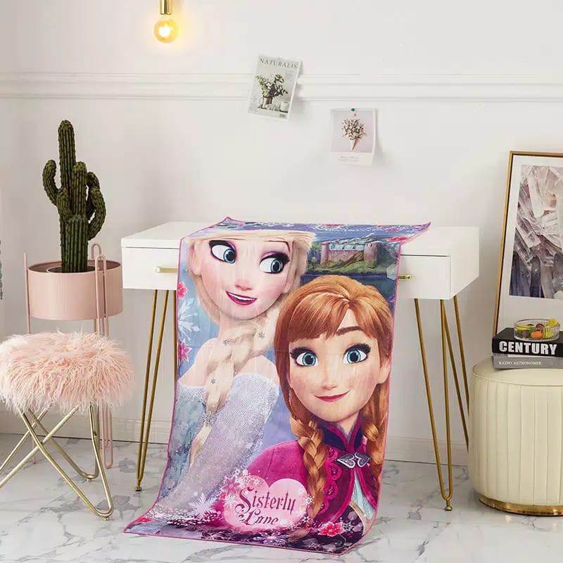 Rc Handuk Mandi Karakter Handuk Anak/handuk Microfiber Import Ukuran Jumbo70x140 Tebal Motif Lengkap
