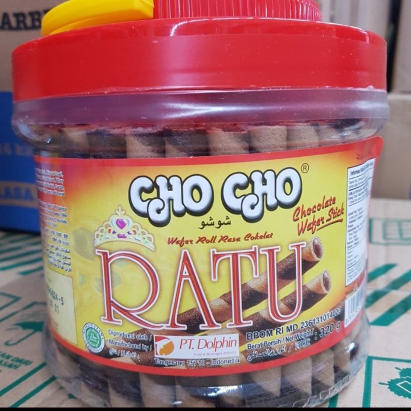 

Cho Cho ratu wafer stick cokelat 320gr