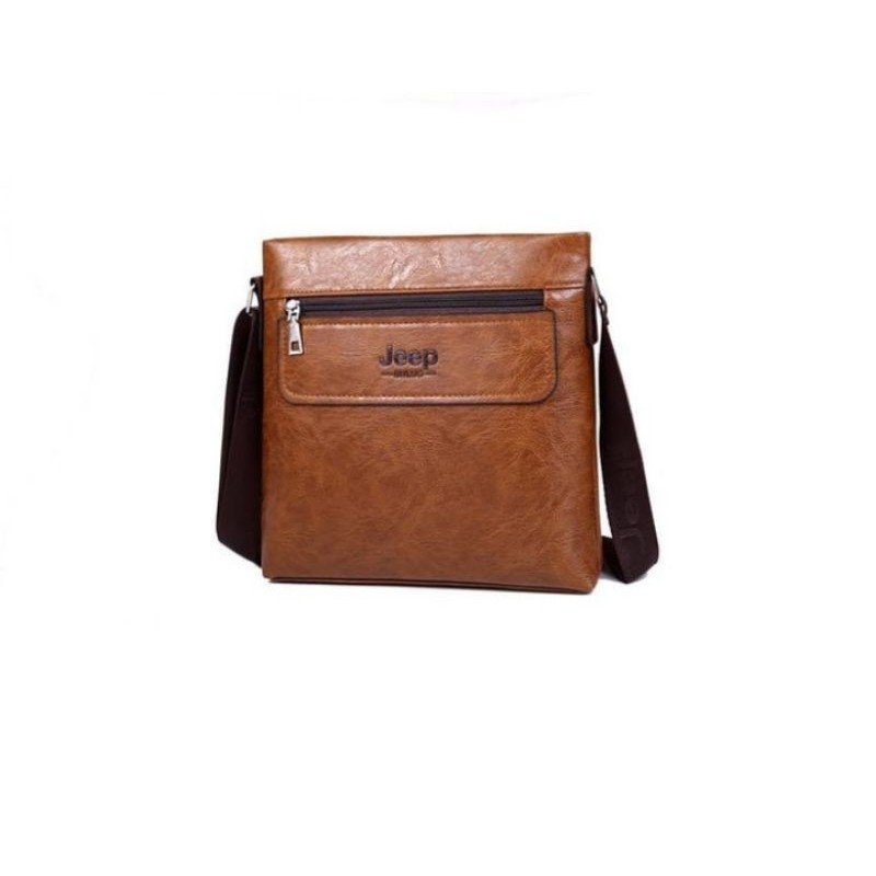 TAS JEEP SELEMPANG KULIT TAS SELEMPANG PRIA TAS SELEMPANG IMPORT TAS PRIA TAS MURAH