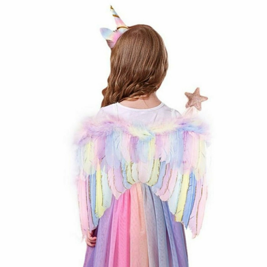 Unicorn wing set 3 in 1 sayap unicorn kostum unicorn anak