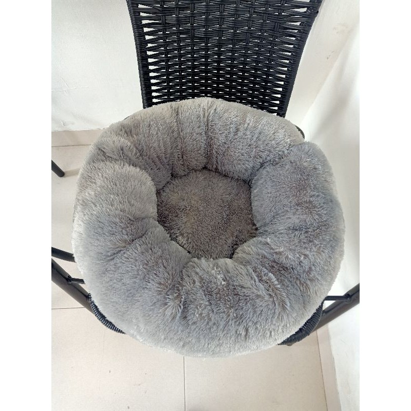 Kasur Kucing  Cat Bed Bulu Halus Mewah Deep Sleep Tempat Tidur Kucing Bulat / DK