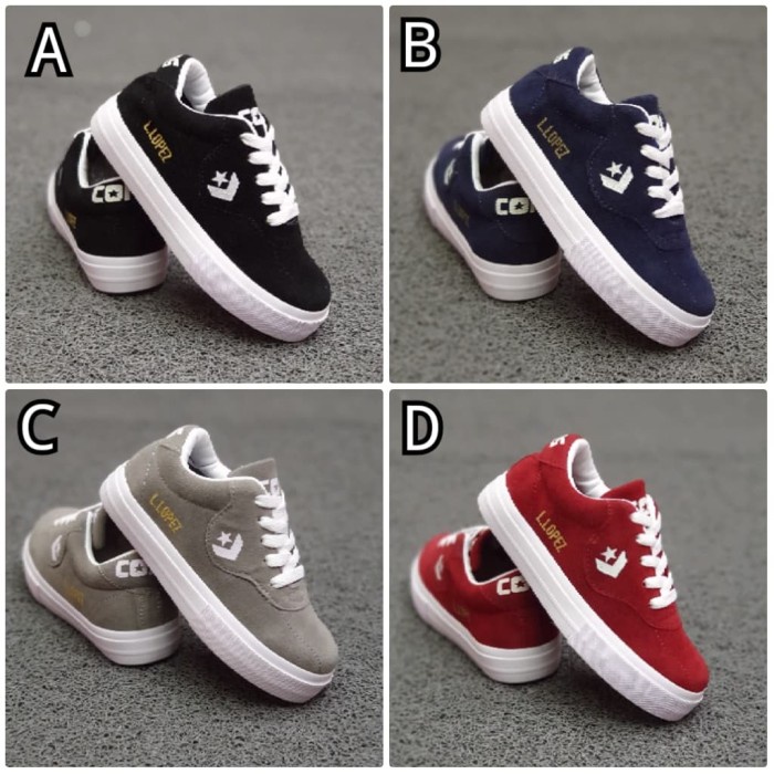 SEPATU ANAK CONVERSE CONS LOUIE LOPEZ SUEDE KIDS