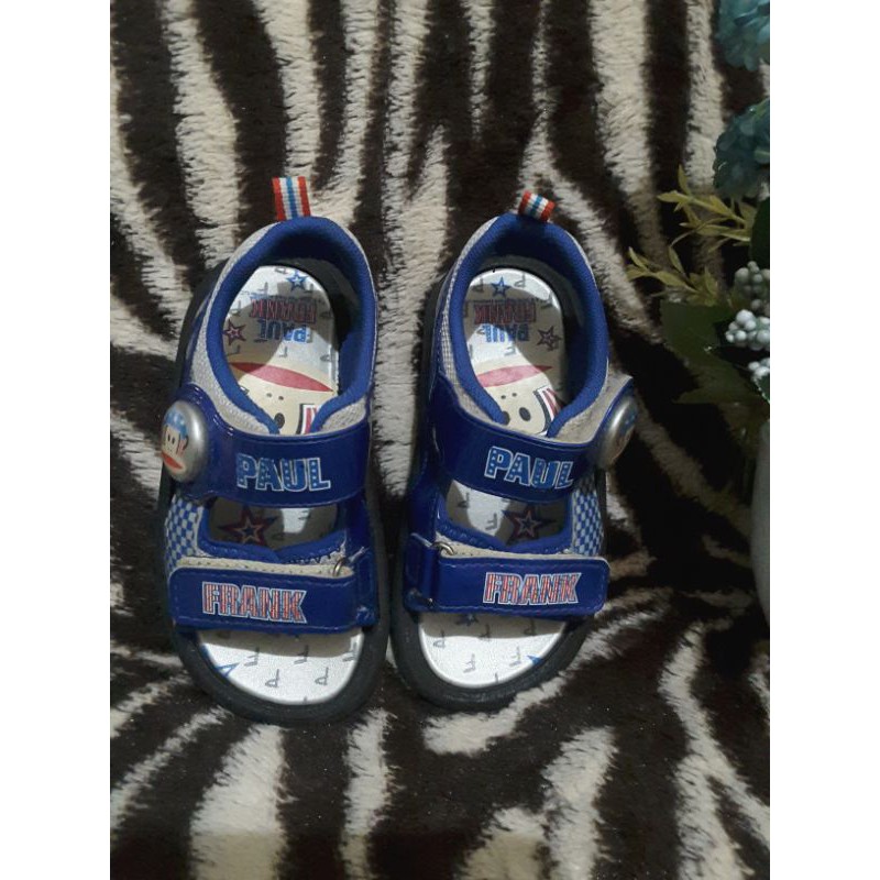 Hot Deal Sandal Sendal Anak Paul Frank Preloved