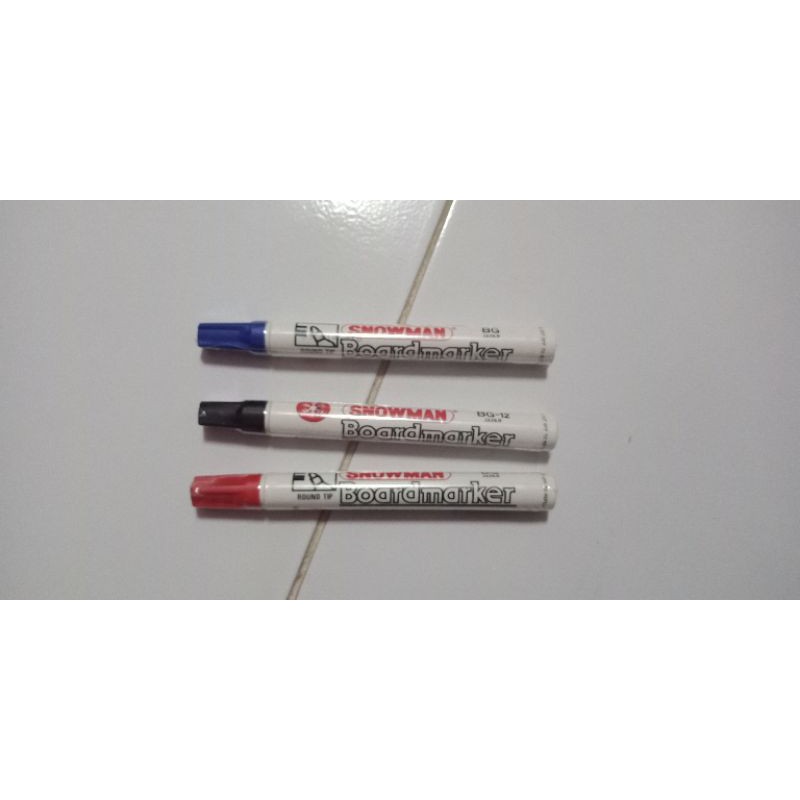 

SPIDOL PAPAN TULIS MARKER BOARDMARKER SNOWMAN BG 12