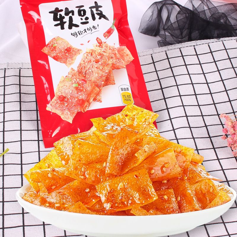 (HALAL) 卫龙 软豆皮 Wei Long Soft Bean Tofu Skin 20g