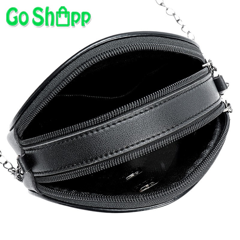 Tas Selempang Bulat CG 2 Sleting - Tas Wanita Import - Tas Wanita Fashion Korea Import Murah [TB04]