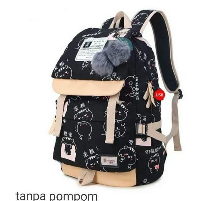 Rasta_bags17 - Tas Sekolah Untuk Anak Perempuan Anak Laki-laki Sd Tk Smp_Tas Murah Kucing Jepang