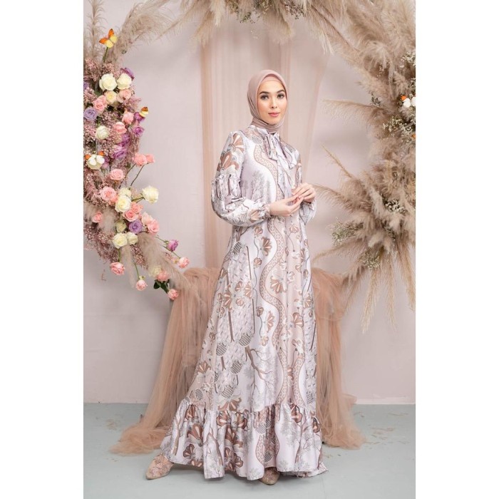 Thalia Dress Irish Fog - Klamby