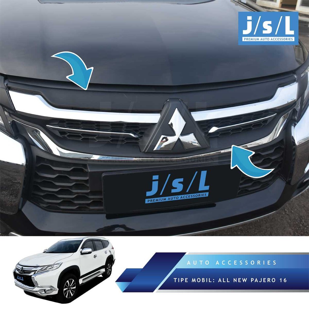 List Grill All New Pajero 2016 Blacktivo
