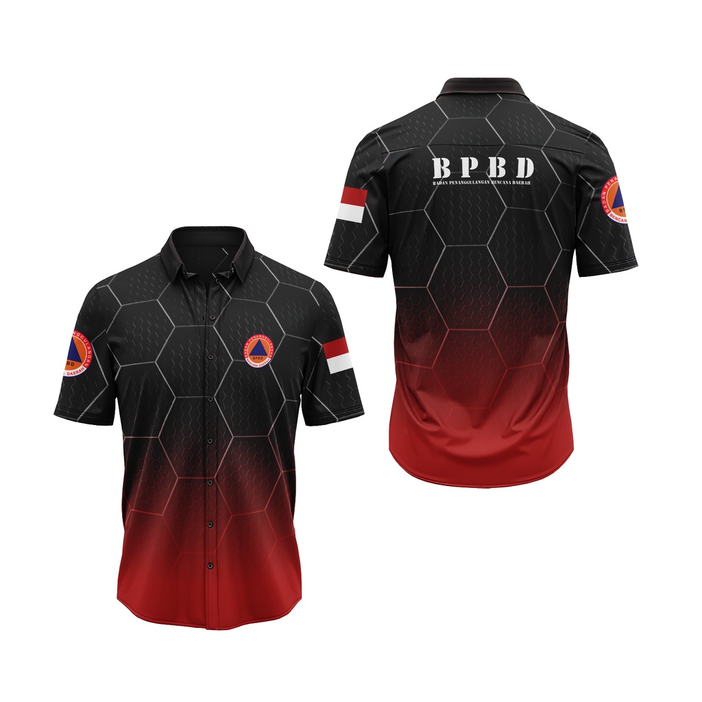 KA - Kemeja BPBD Pria | Kemeja Baju BPBD