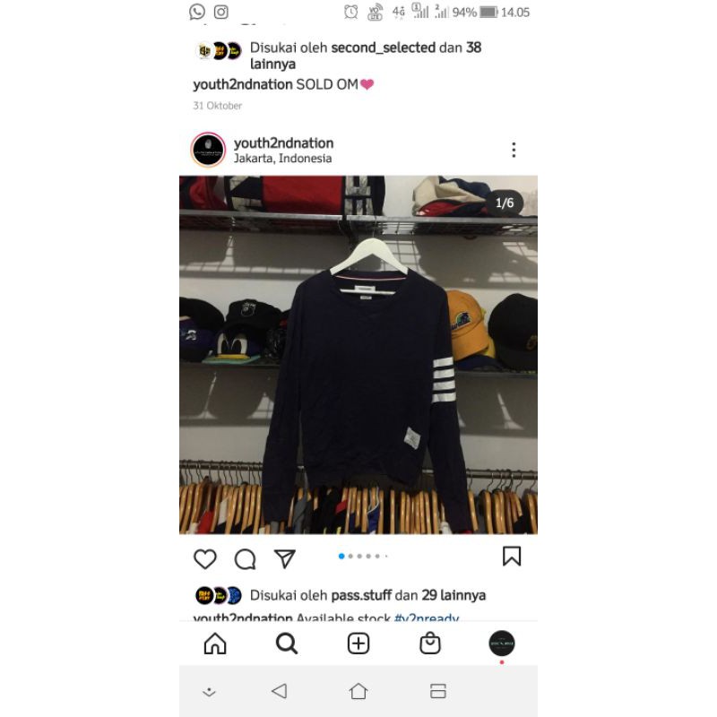 crewneck thom browne