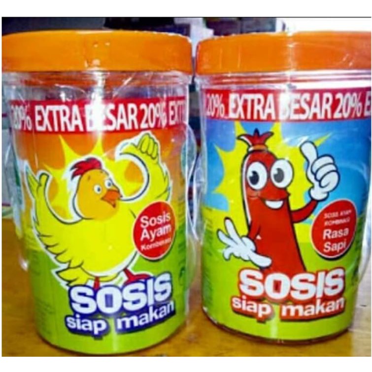 Sosis Siap Makan SOSIS SONICE EXTRA 20 1 toples = 24