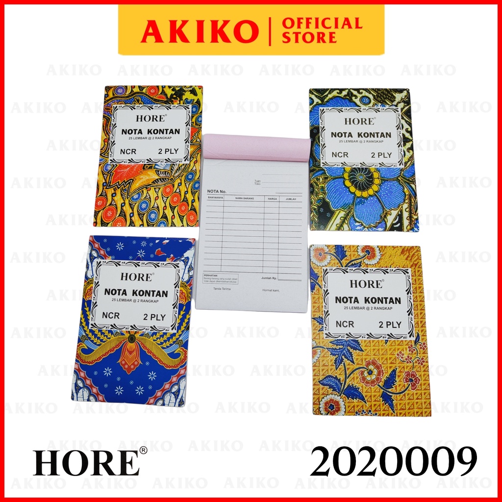 

Nota 1/4 2 Play Kecil Batik