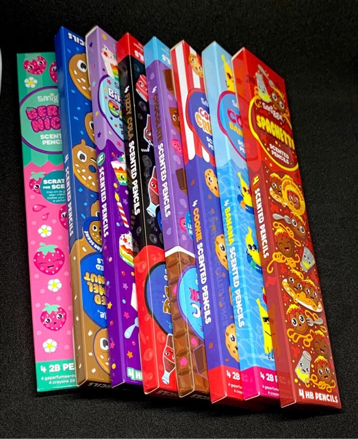 

Scented Pencil Smiggle ORIGINAL - Pensil Beraroma Isi 4