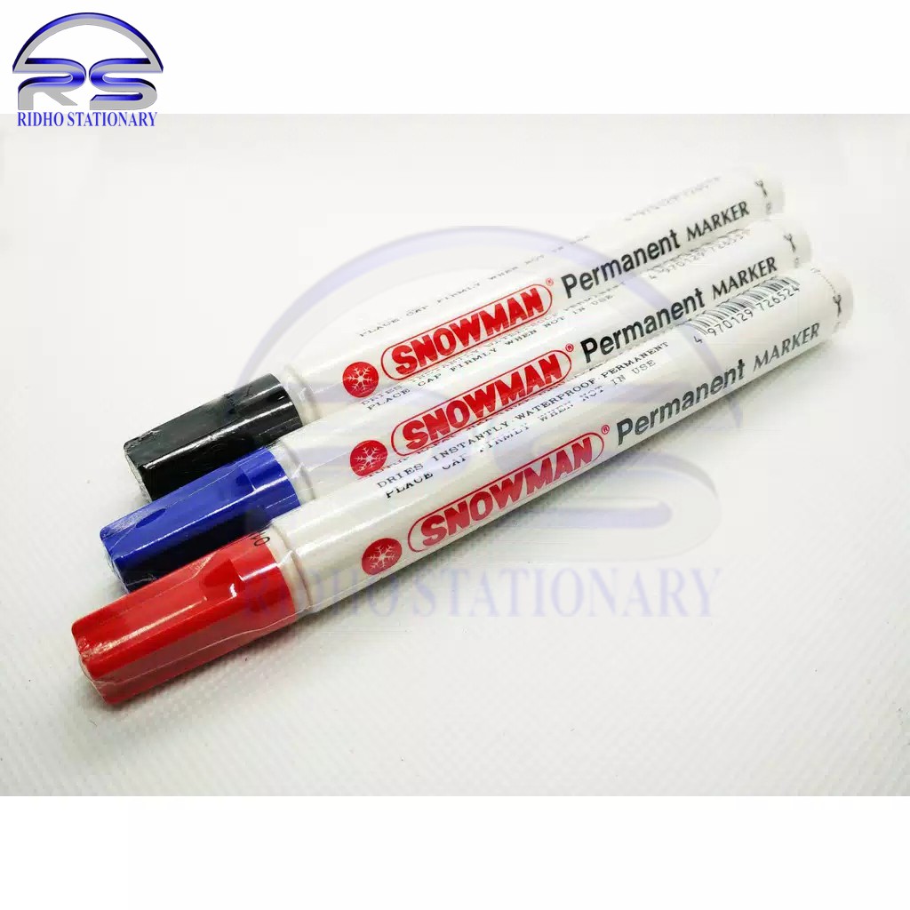 

Spidol Permanent SNOWMAN G12 (SATUAN)
