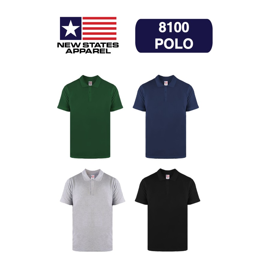 Kaos Kerah POLO 24s - NSA Premium Cotton 8100 - 3XL / XXXL - GROSIR