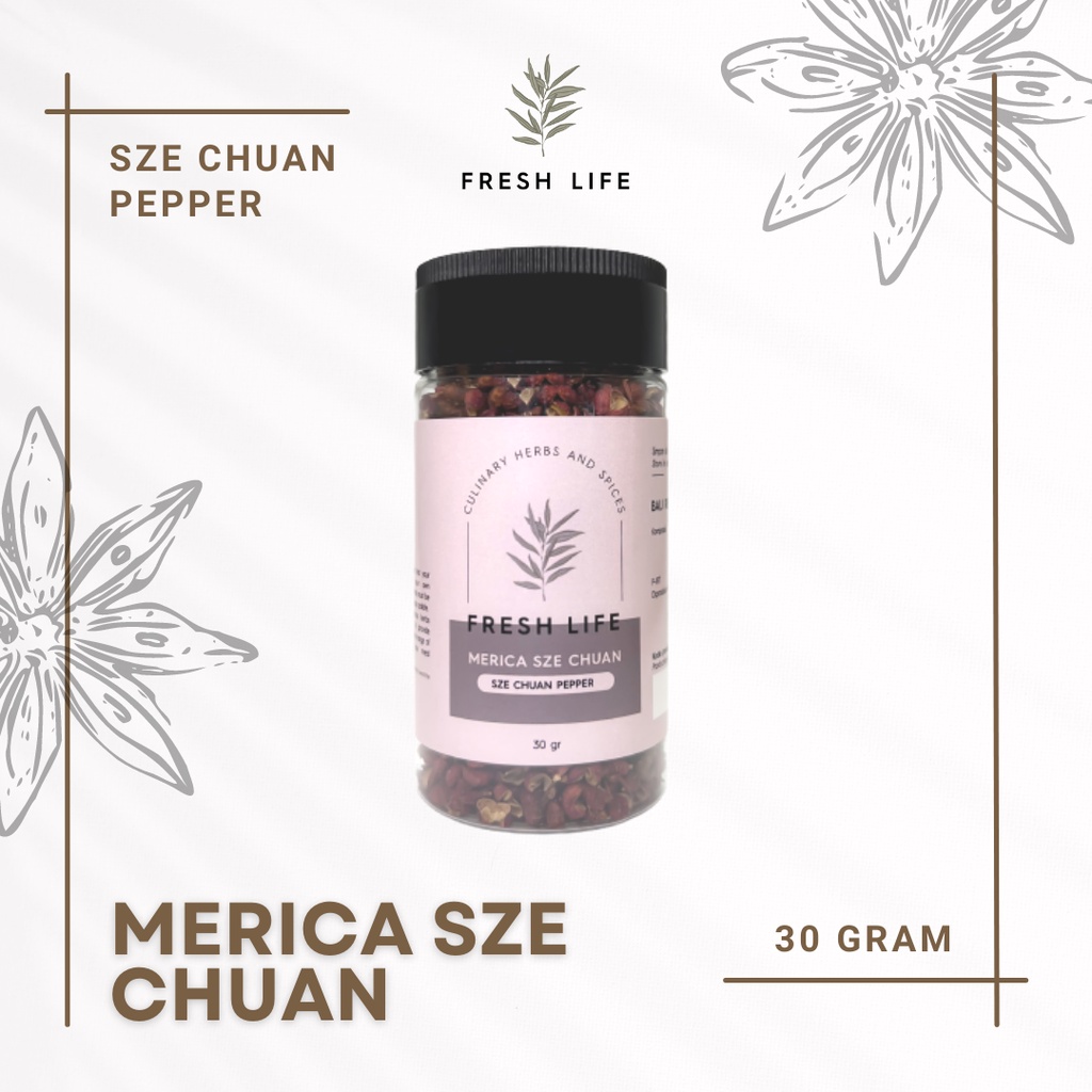 

Merica Sze Chuan (Sze Chuan Pepper) Fresh Life 30 gr