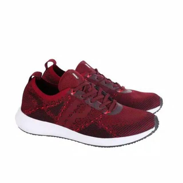 Sepatu Original Piero VX Evo - Wine/Black/White