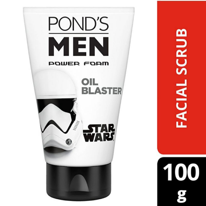 Ponds men oil blaster facial scrub 100g