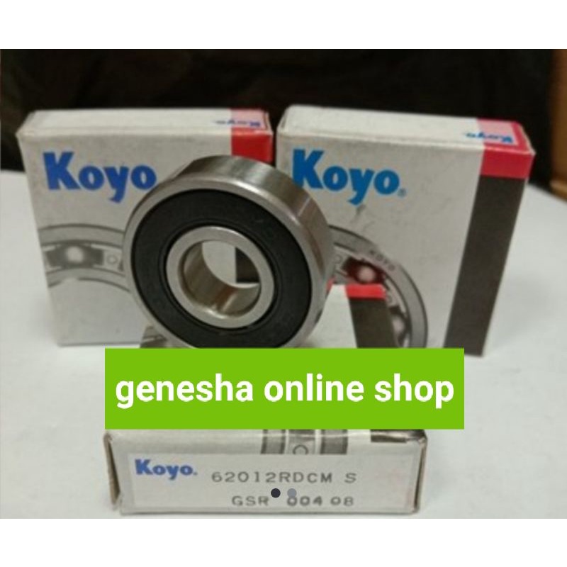 Ball Bearing Laher 6201 2RS Koyo Japan