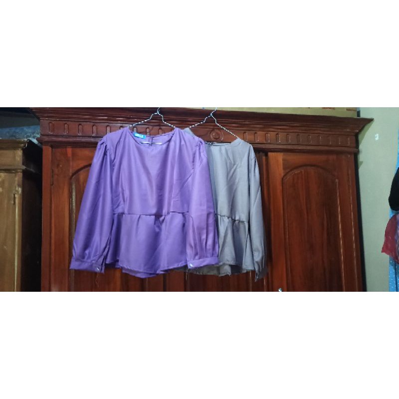 SALE JUMBO BLOUSE LD 120CM LILAC