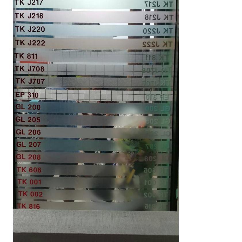 ❉ Sticker Sandblast Taki Kossai (Seri J215 - 120cm) ➣