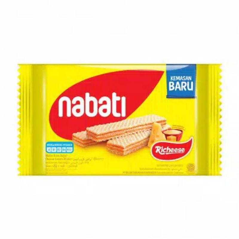 

Wafer Nabati Richeese 50G 3 Pcs