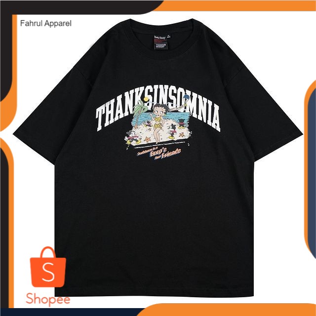 Betty Boop Tshirt Betty Gruska Black