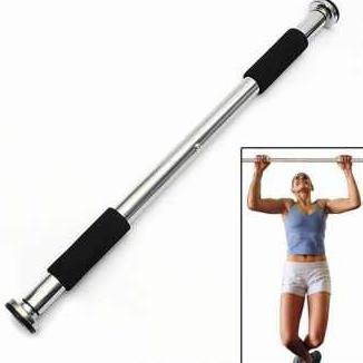 TaffSPORT Tiang Latihan Pull Up Pintu Solid Grip 62-100cm - HW139501