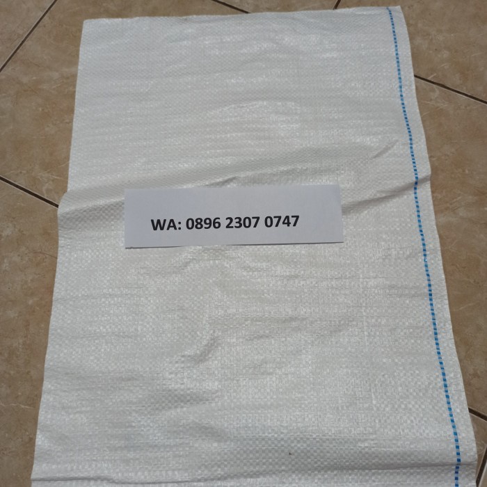 

978Eq10W Karung Beras Plastik 10 Kg Putih Susu 10Kg 35X53 35 X 53 WQ12