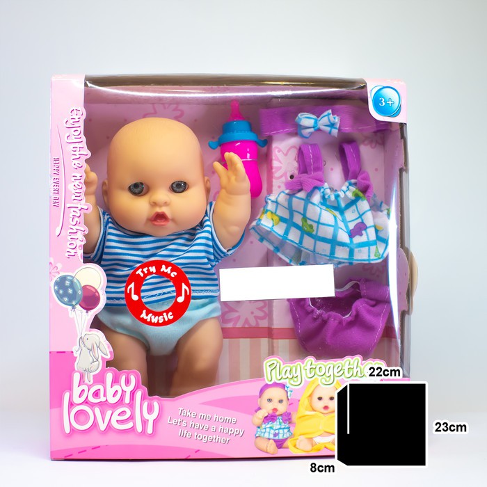 Mainan Anak Perempuan Boneka Bayi Lucu Suara Nyanyi Silikon Doll