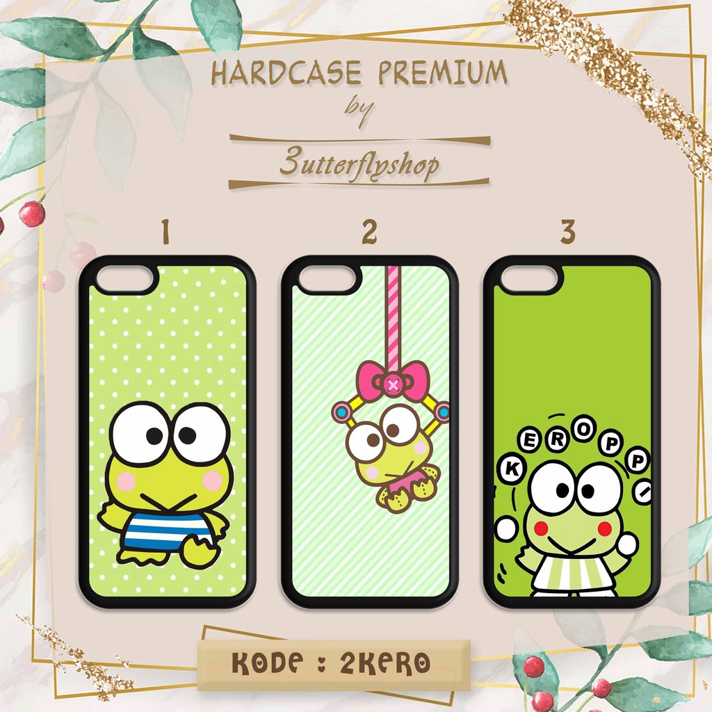 Hardcase Keroppi Cute casing case HP xiaomi samsung iphone oppo vivo realme redmi meizu