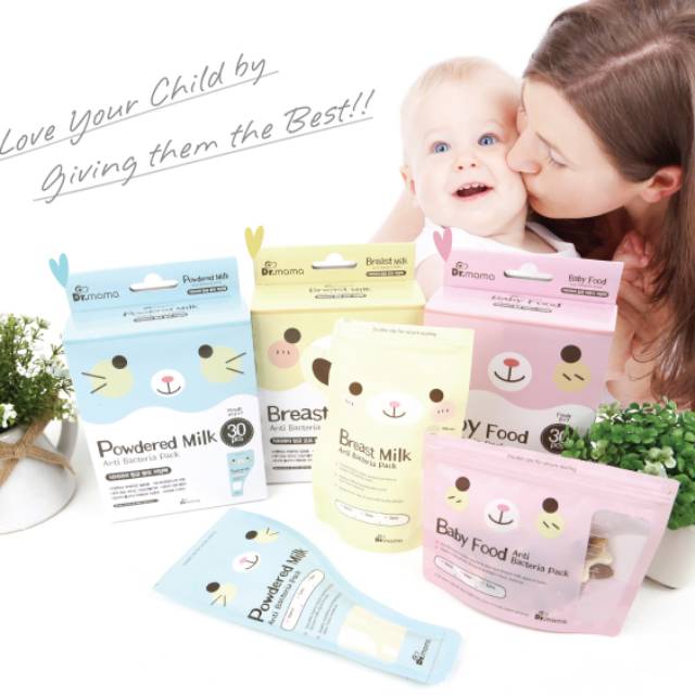 Dr Mama Breast Milk Bag kantong asi 230ml isi 30