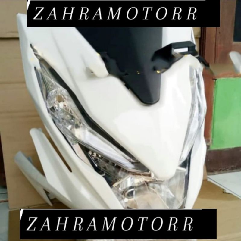 termurah cover body full set tameng body depan beat new fi esp eco beat street putih terlaris