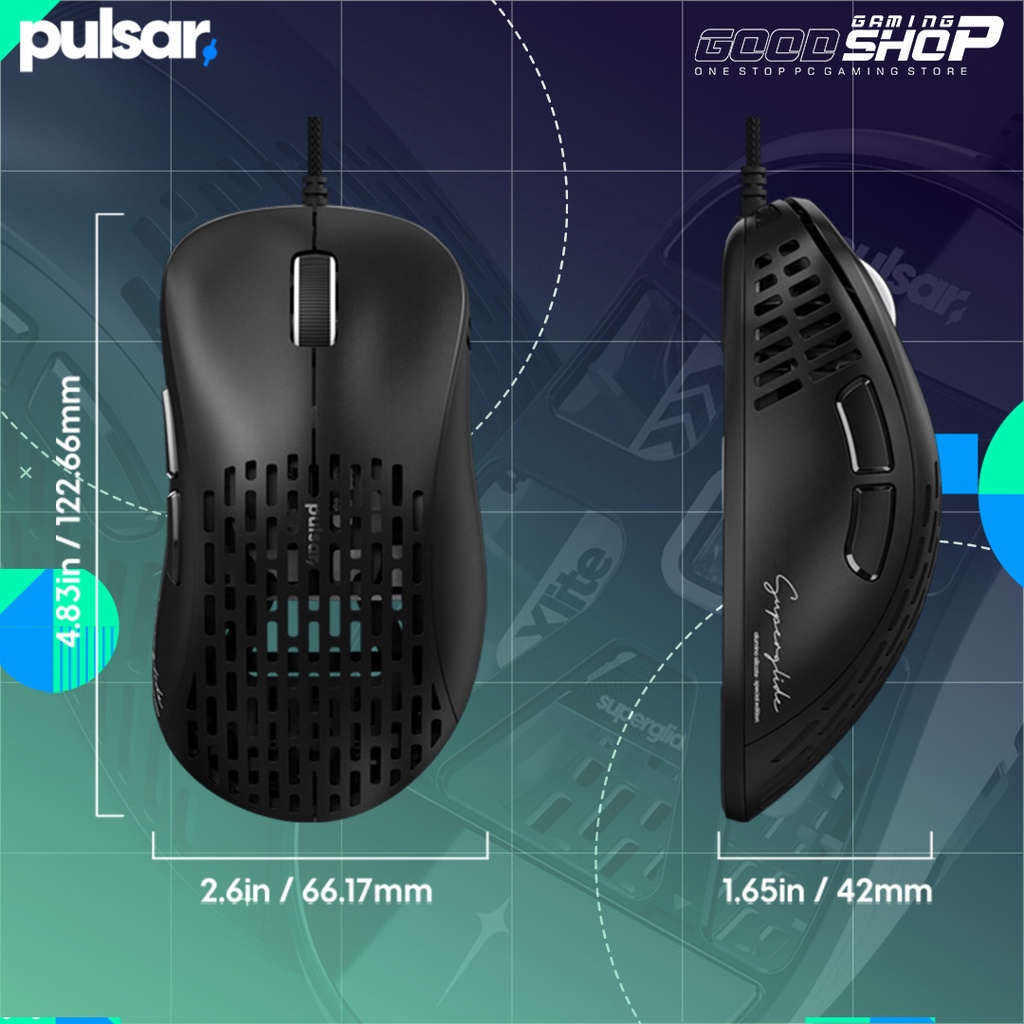 Pulsar XLITE Superglide LIMITED EDITION - Wired Gaming Mouse