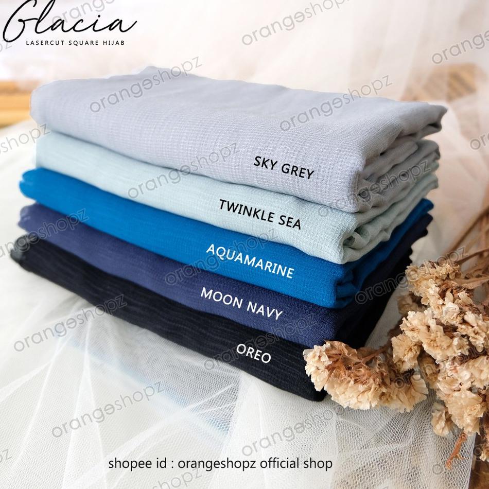➽ Glacia Lasercut Square Hijab 115 x 115 ★