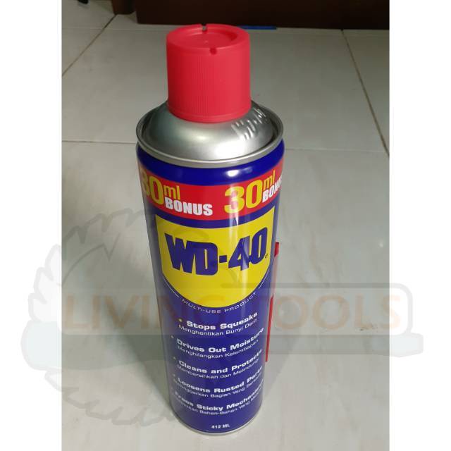 WD40 WD-40 WD 40 Pelumas Anti Karat Penetrating Oil 412ml Pelumas Rantai 412 ml