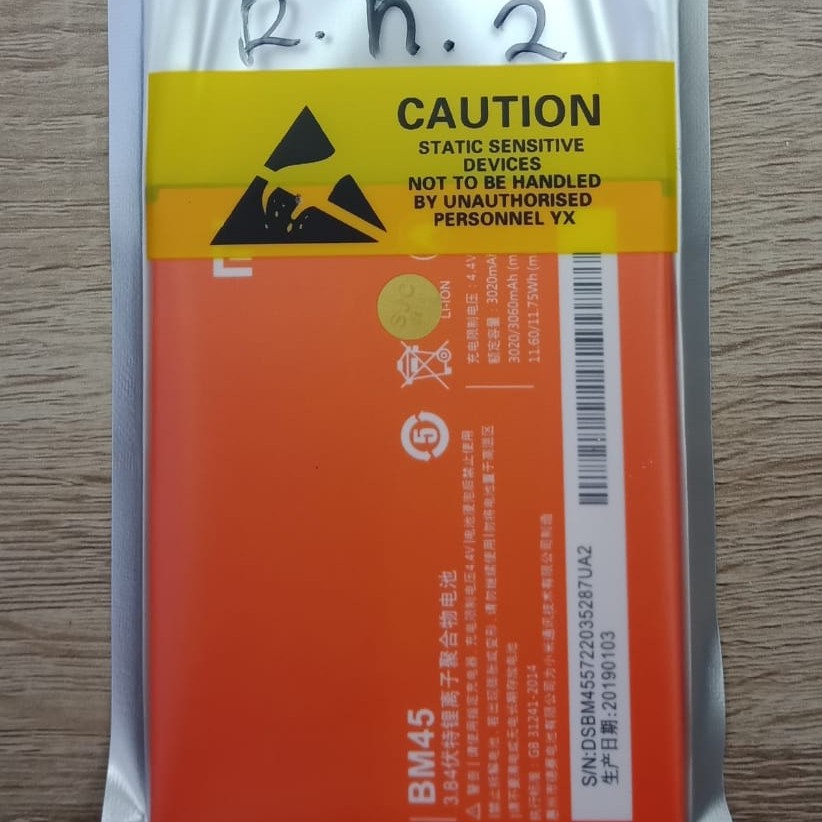 Baterai Redmi note 2 Bergaransi
