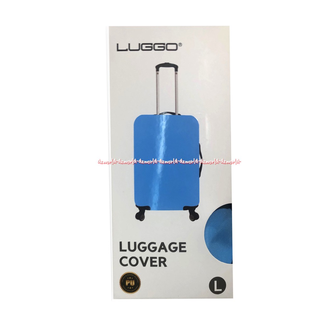 Luggo Luggage Cover Sarung Koper Trolley Ukuran L Pelindung Tas Koper