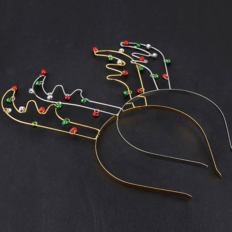 Bando Desain Tanduk Rusa Natal Bahan Logam Untuk Cuci Muka