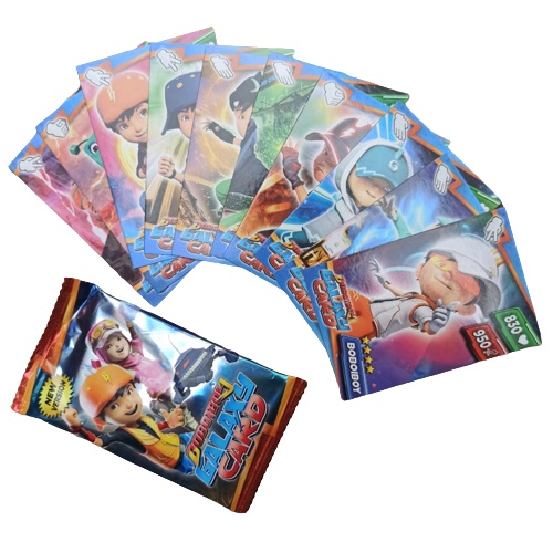✅Trading Card BoboiBoy / Mainan Kartu Trading BoboiBoy