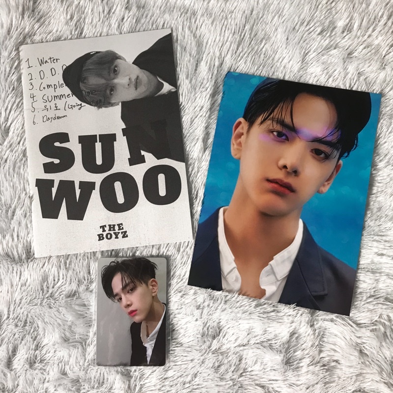 [ SOLD ] Younghoon Set The Boyz Dreamlike DDD Album Photocard PC + Photozine Sunwoo