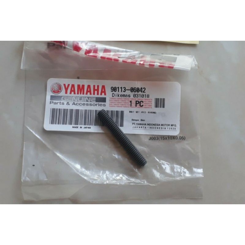 BAUT SETELAN KOPLING RX KING ASLI ORI YAMAHA 90113 06042