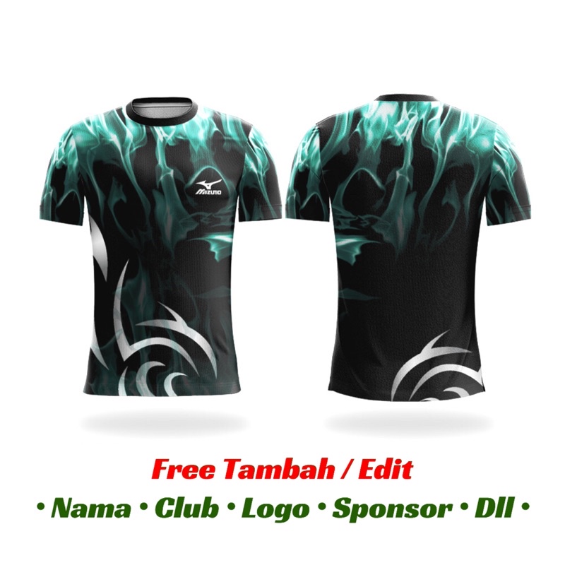 Jersey Voli Volley Custom ~ Baju Kaos Voli Custom ~ Volleyball Jersey ~ Tanpa Lengan Pendek Panjang 