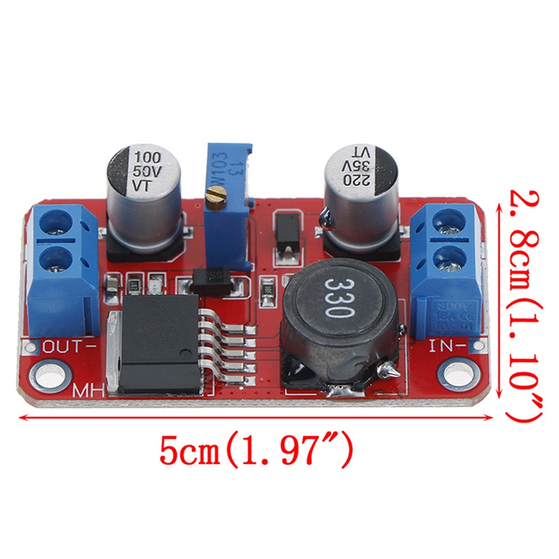 Modul power step up 5A DC-DC 3.3V-35V Ke 5V 6V 9V 12V